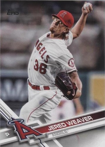 2017 Topps - Jered Weaver #135