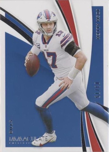 2021 Panini Immaculate Collection Josh Allen #7