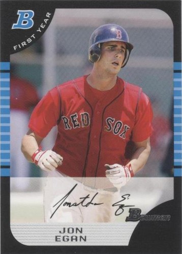 2005 Bowman Draft Picks & Prospects - Jonathan Egan #BDP96