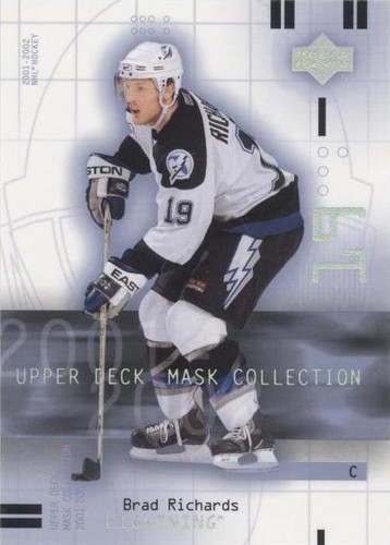 2001-02 Upper Deck Mask Collection - Brad Richards #88