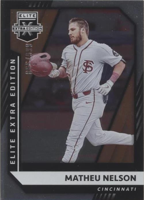 2021 Panini Elite Extra Edition - Matheu Nelson #35