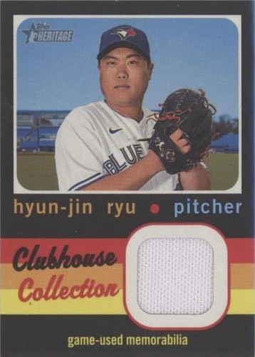 2020 Topps Heritage High Number - Hyun-jin Ryu #CCR-HR