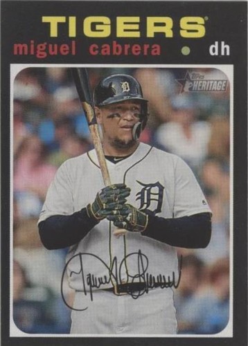 2020 Topps Heritage - Miguel Cabrera #41