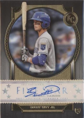2022 Topps Five Star - Bobby Witt Jr. #FSA-BW