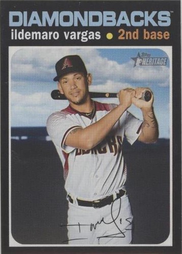 2020 Topps Heritage - Ildemaro Vargas #143