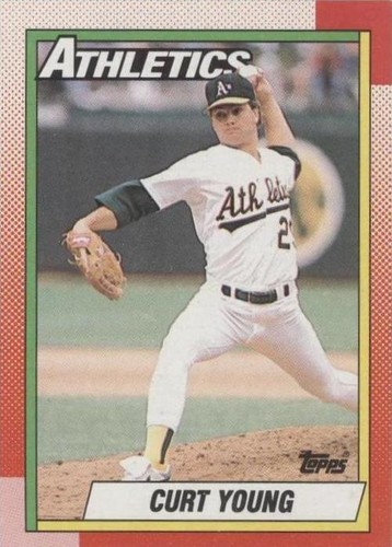1990 Topps - Curt Young #328