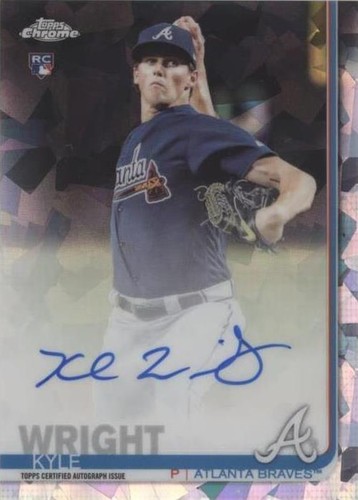 2019 Topps Chrome Sapphire Edition - Kyle Wright #CSA-KW