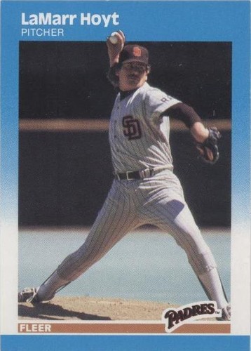 1987 Fleer - LaMarr Hoyt #418
