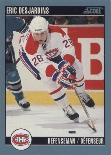 1992-93 Score Canadian - Eric Desjardins #23