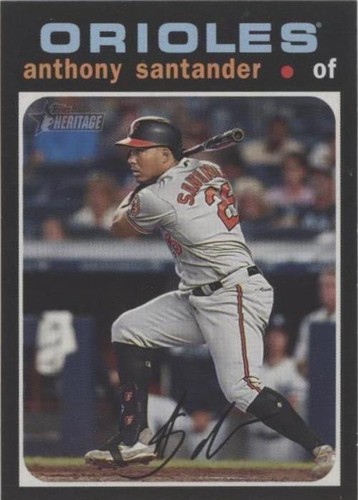 2020 Topps Heritage - Anthony Santander #393