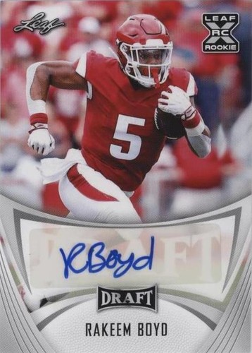 2021 Leaf Draft Rakeem Boyd #BA-RB1