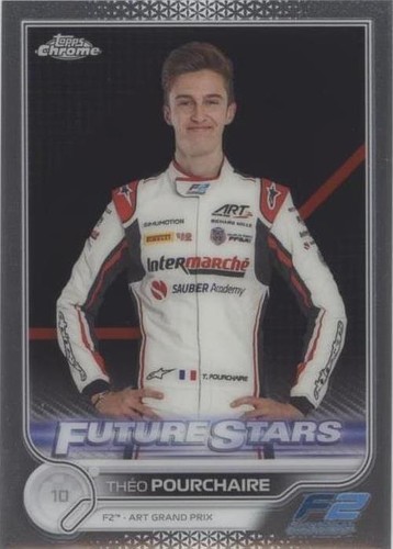 2022 Topps Chrome Formula 1 - Theo Pourchaire #86