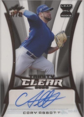 2020 Leaf Trinity - Cory Abbott #CA-CA1