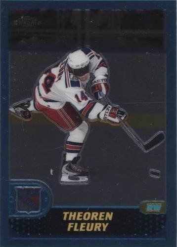 2001-02 Topps Chrome - Theoren Fleury #37
