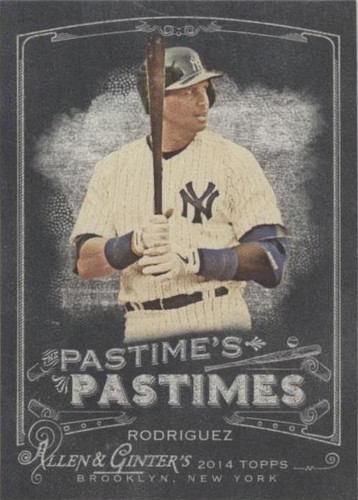 2014 Topps Allen & Ginter's - Alex Rodriguez #PP-ARO