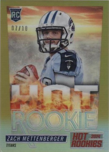2014 Panini Hot Rookies Zach Mettenberger #HR-ZM