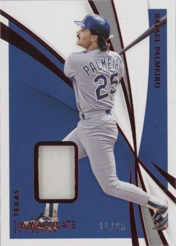 2021 Panini Immaculate Collection - Rafael Palmeiro #74