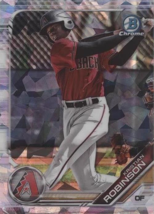 2019 Bowman Chrome Draft Sapphire Edition - Kristian Robinson #BDC-20