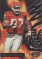 1996 Topps Gilt Edge Dan Saleaumua #14