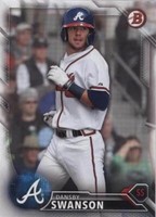 2016 Bowman - Dansby Swanson #BP50