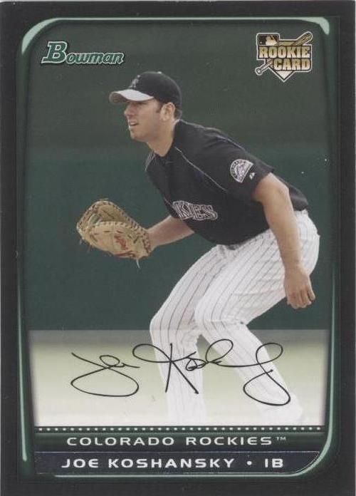 2008 Bowman - Joe Koshansky #206