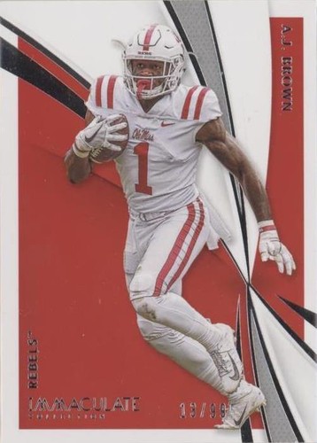 2021 Panini Immaculate Collection Collegiate A.J. Brown #42