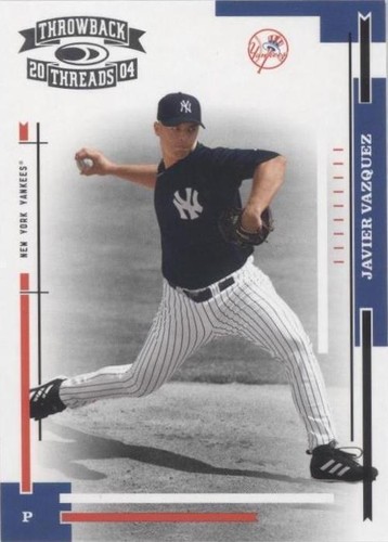 2004 Donruss Throwback Threads - Javier Vazquez #137