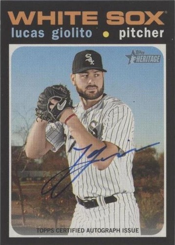 2020 Topps Heritage High Number - Lucas Giolito #ROA-LG