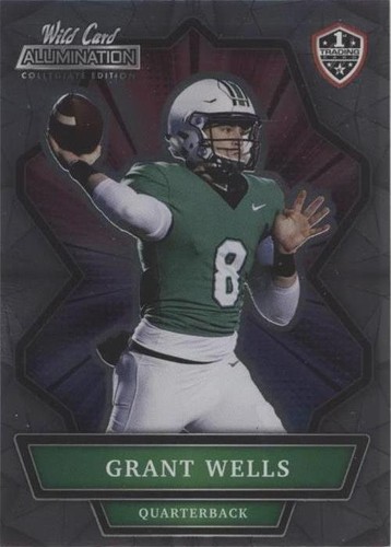2021 Wild Card Alumination NIL Collegiate Edition Grant Wells #ANBC-28