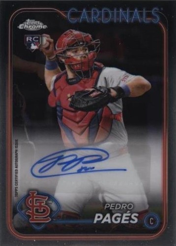 2024 Topps Chrome Update Series - Pedro Pages #AC-PP