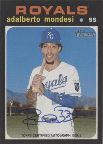2020 Topps Heritage High Number - Adalberto Mondesi #ROA-AMO