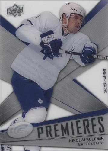 2008-09 Upper Deck Ice - Nikolai Kulemin #165