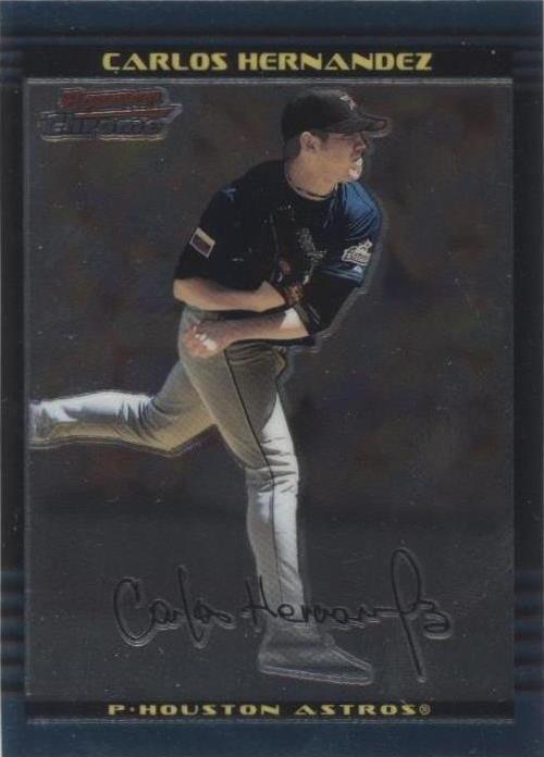 2002 Bowman Chrome - Carlos Hernandez #143