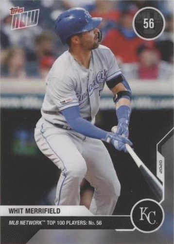 2020 Topps Now MLB Network Top 100 Players - Whit Merrifield #MN56