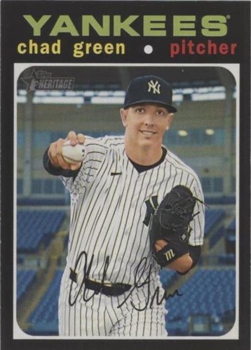2020 Topps Heritage High Number - Chad Green #552