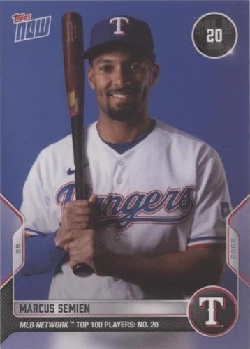 2022 Topps Now MLB Network Top 100 Players - Marcus Semien #T-20