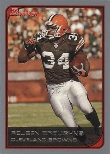 2006 Bowman Reuben Droughns #107