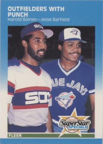 1987 Fleer - Harold Baines Jesse Barfield #643