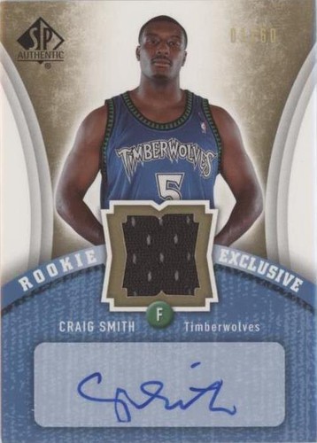 2006-07 SP Authentic - Craig Smith #RE-SM