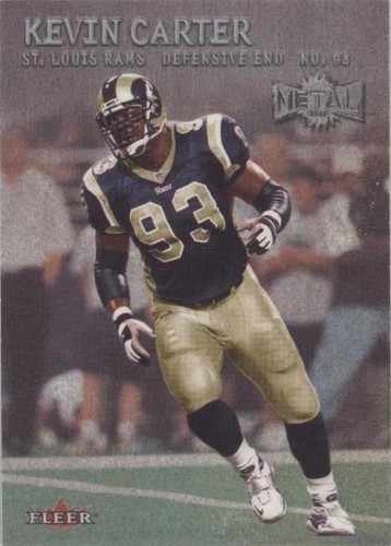 2000 Fleer Metal Kevin Carter #177