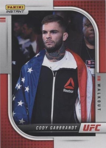 2021 Panini Instant UFC - Cody Garbrandt #W5