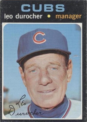 1971 Topps - Leo Durocher #609