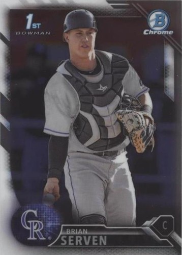 2016 Bowman Draft - Brian Serven #BDC-14