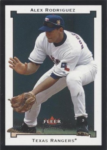 2002 Fleer Premium - Alex Rodriguez #80