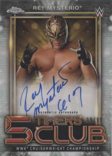 2021 Topps Chrome WWE - Rey Mysterio #5TA-RM