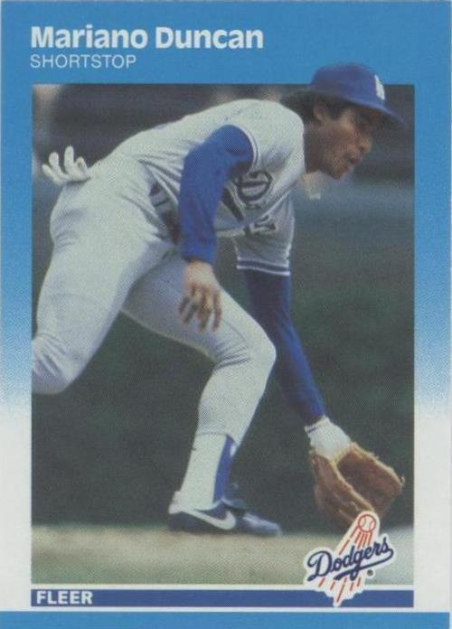 1987 Fleer — Мариано Дункан No439