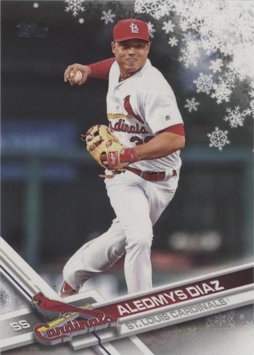 2017 Topps Holiday - Aledmys Diaz #HMW168