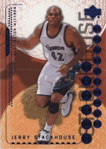 2003-04 Upper Deck Triple Dimensions - Jerry Stackhouse #88