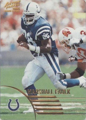 1995 Action Packed Rookies & Stars Marshall Faulk #6