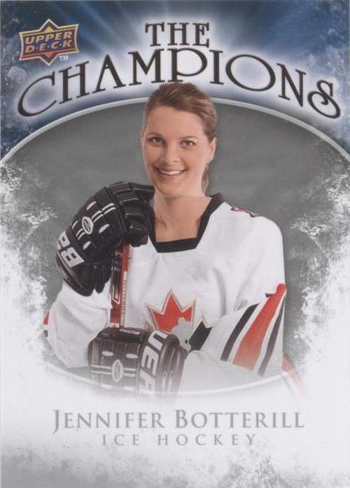 2009-10 Upper Deck - Jennifer Botterill #CH-BT